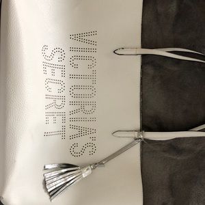 Victoria Secrets White Tote Purse!